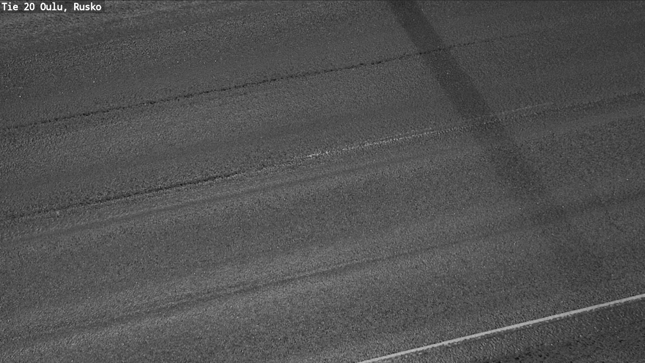 Weather Camera Image Väg 20 Uleåborg, Rusko, Oulu, Pohjois-Pohjanmaa