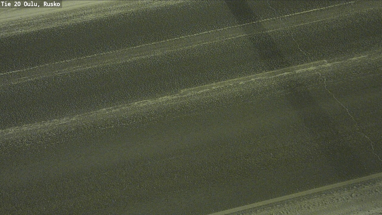 Weather Camera Image Road 20 Oulu, Rusko, Oulu, Pohjois-Pohjanmaa