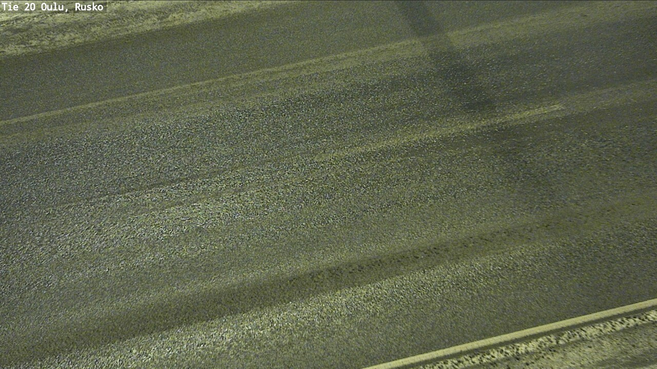 Weather Camera Image Väg 20 Uleåborg, Rusko, Oulu, Pohjois-Pohjanmaa