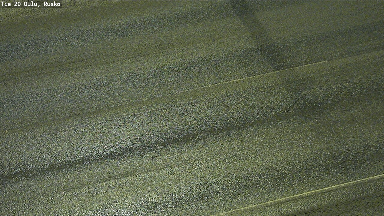 Weather Camera Image Väg 20 Uleåborg, Rusko, Oulu, Pohjois-Pohjanmaa