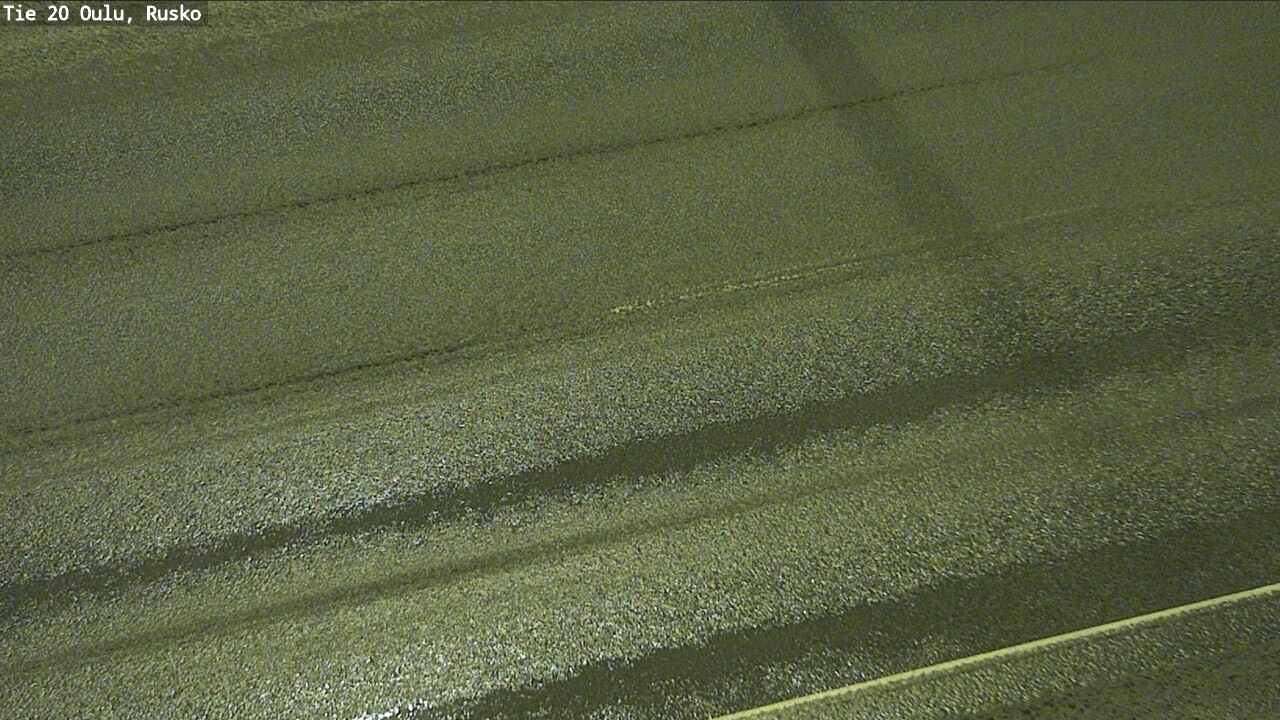 Weather Camera Image Väg 20 Uleåborg, Rusko, Oulu, Pohjois-Pohjanmaa