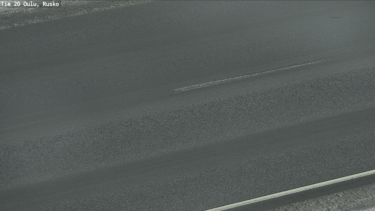 Weather Camera Image Väg 20 Uleåborg, Rusko, Oulu, Pohjois-Pohjanmaa
