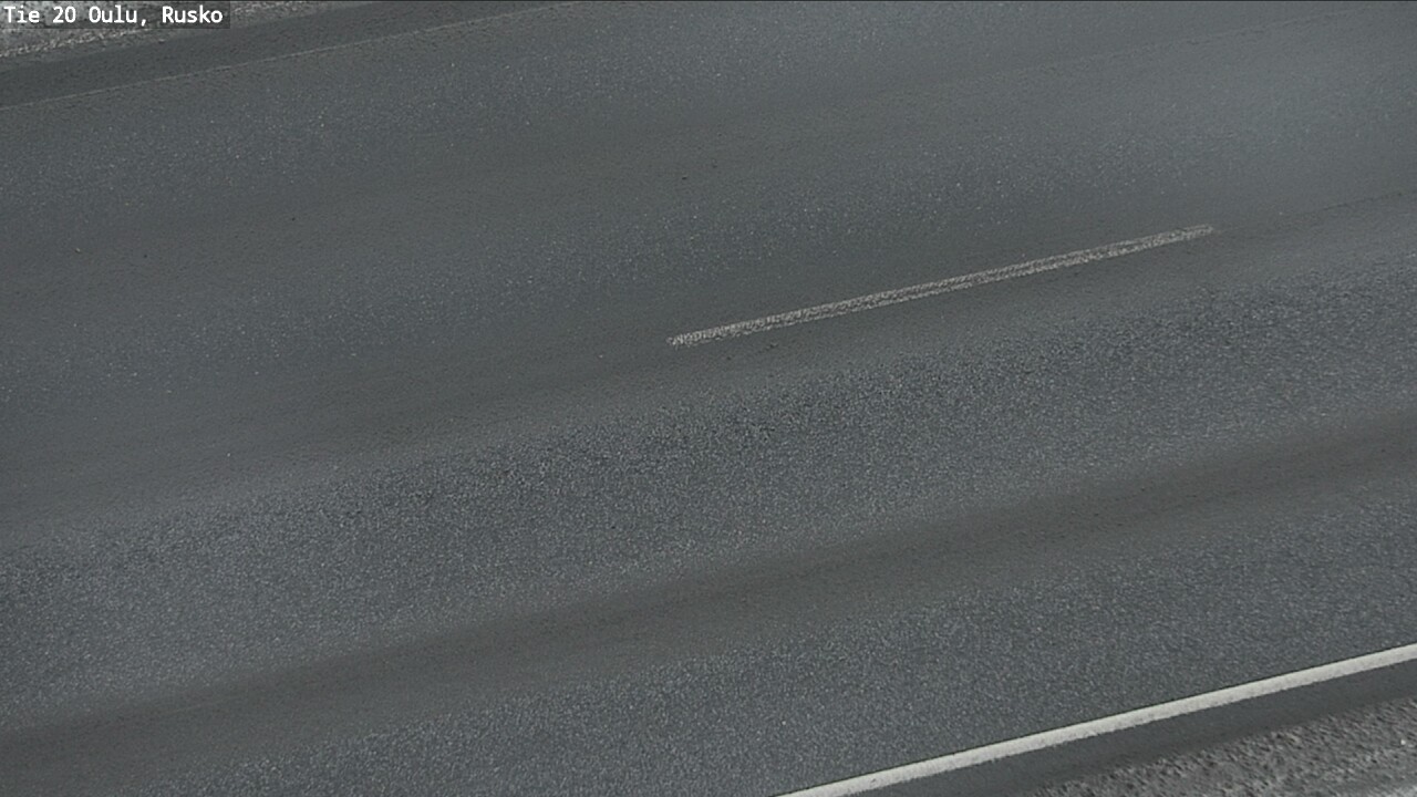 Weather Camera Image Väg 20 Uleåborg, Rusko, Oulu, Pohjois-Pohjanmaa