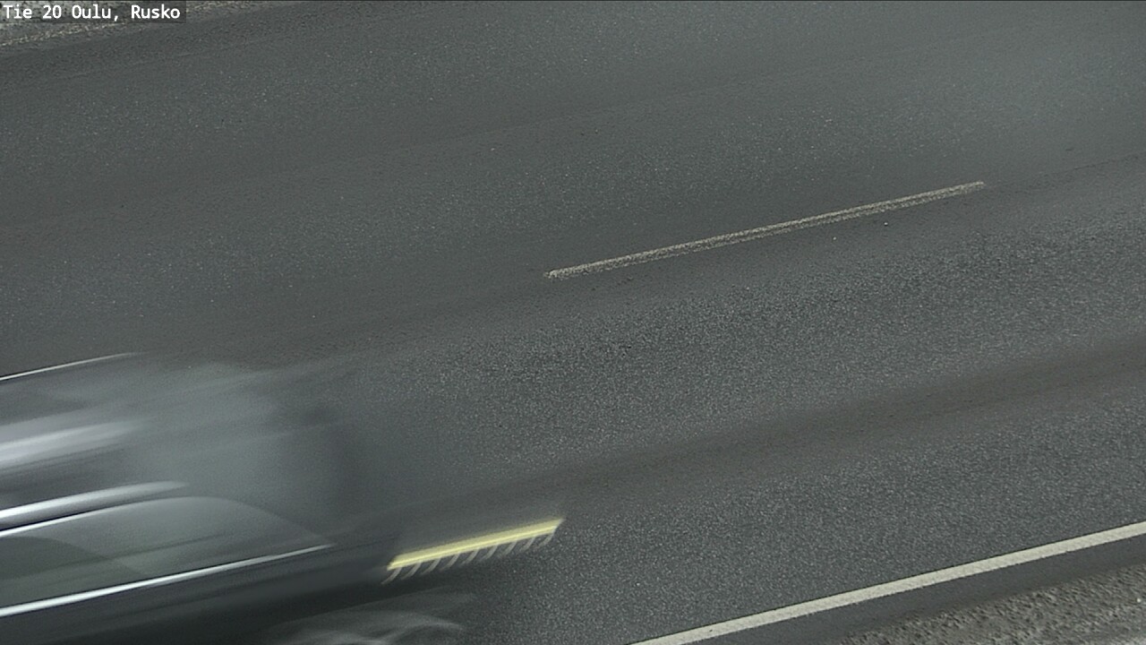 Weather Camera Image Väg 20 Uleåborg, Rusko, Oulu, Pohjois-Pohjanmaa