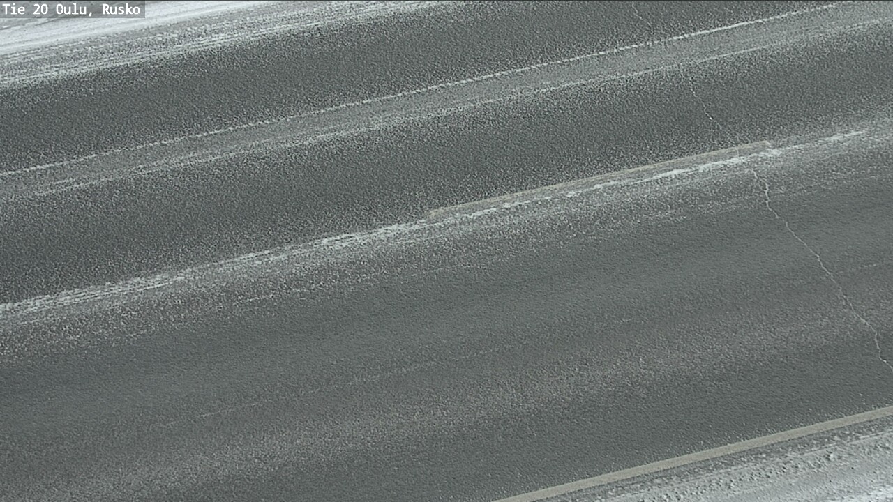 Weather Camera Image Road 20 Oulu, Rusko, Oulu, Pohjois-Pohjanmaa