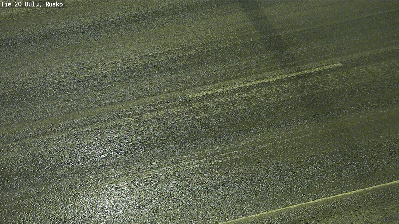 Weather Camera Image Väg 20 Uleåborg, Rusko, Oulu, Pohjois-Pohjanmaa