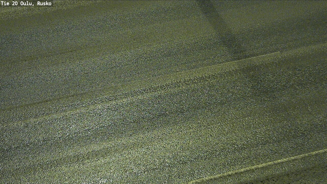 Weather Camera Image Väg 20 Uleåborg, Rusko, Oulu, Pohjois-Pohjanmaa