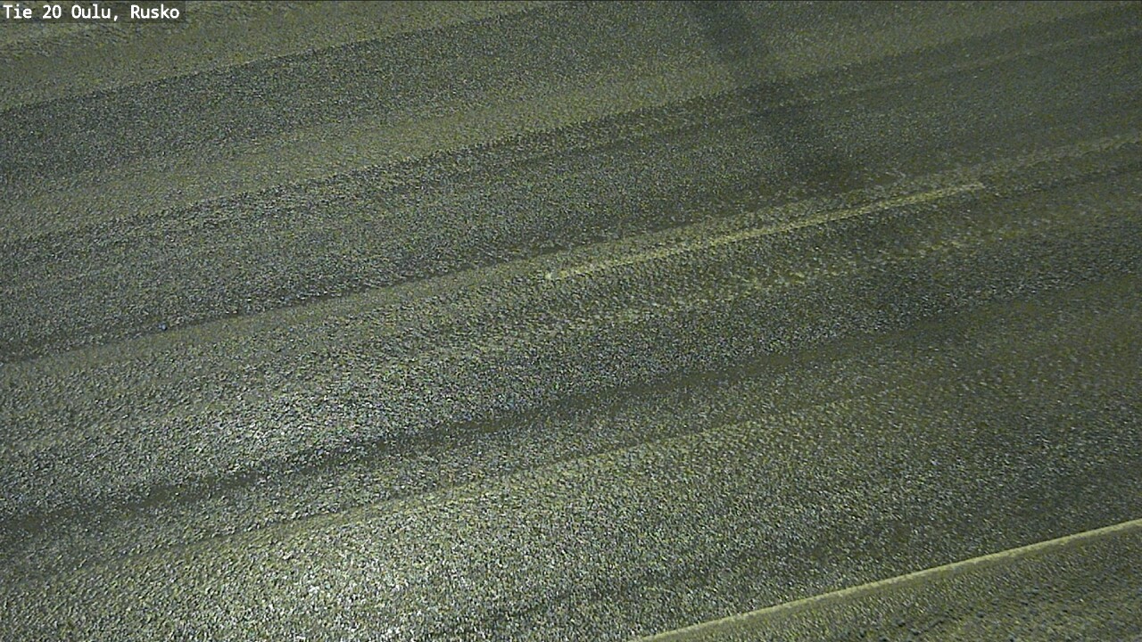 Weather Camera Image Väg 20 Uleåborg, Rusko, Oulu, Pohjois-Pohjanmaa