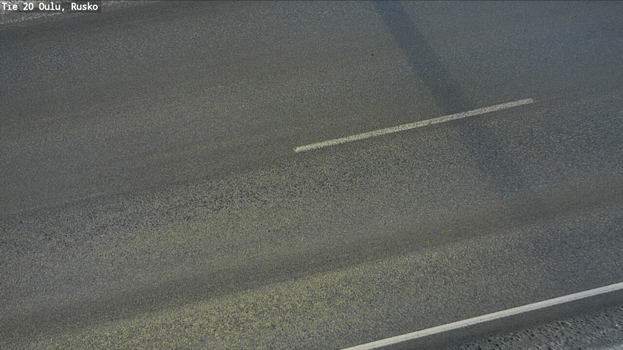 Weather Camera Image Väg 20 Uleåborg, Rusko, Oulu, Pohjois-Pohjanmaa