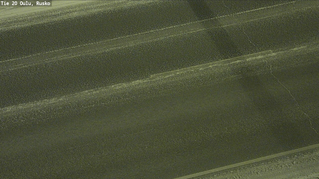 Weather Camera Image Road 20 Oulu, Rusko, Oulu, Pohjois-Pohjanmaa