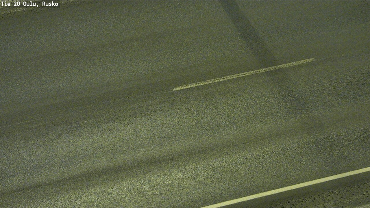 Weather Camera Image Väg 20 Uleåborg, Rusko, Oulu, Pohjois-Pohjanmaa