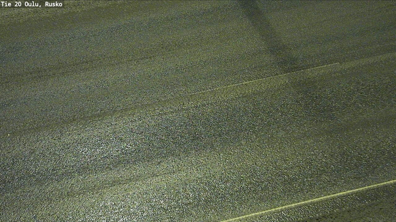 Weather Camera Image Väg 20 Uleåborg, Rusko, Oulu, Pohjois-Pohjanmaa