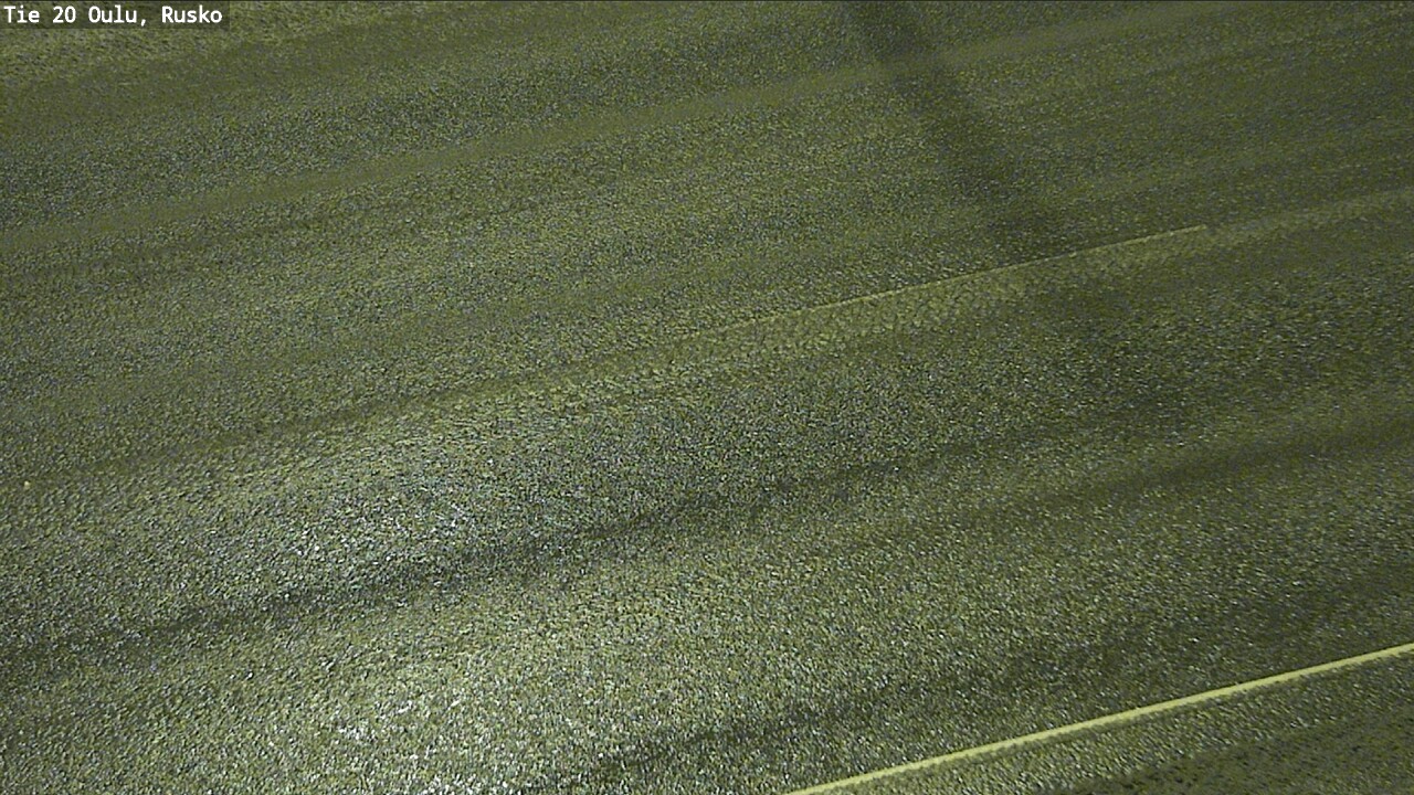 Weather Camera Image Väg 20 Uleåborg, Rusko, Oulu, Pohjois-Pohjanmaa