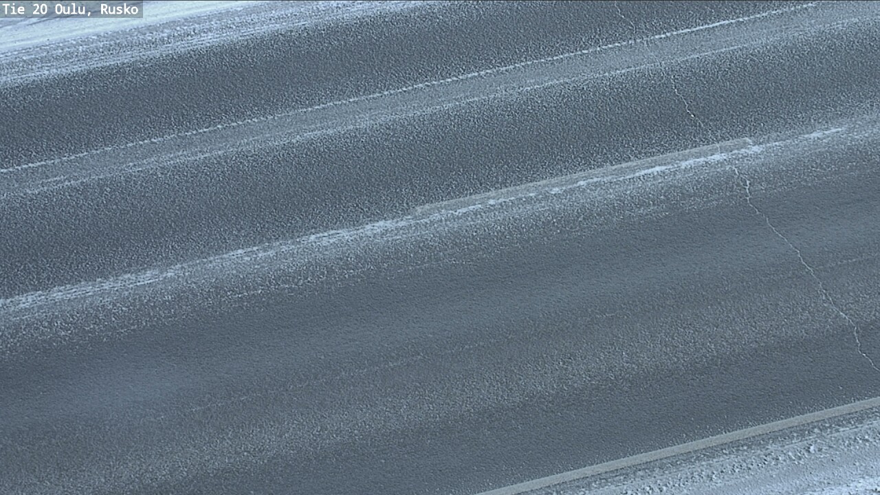 Weather Camera Image Road 20 Oulu, Rusko, Oulu, Pohjois-Pohjanmaa