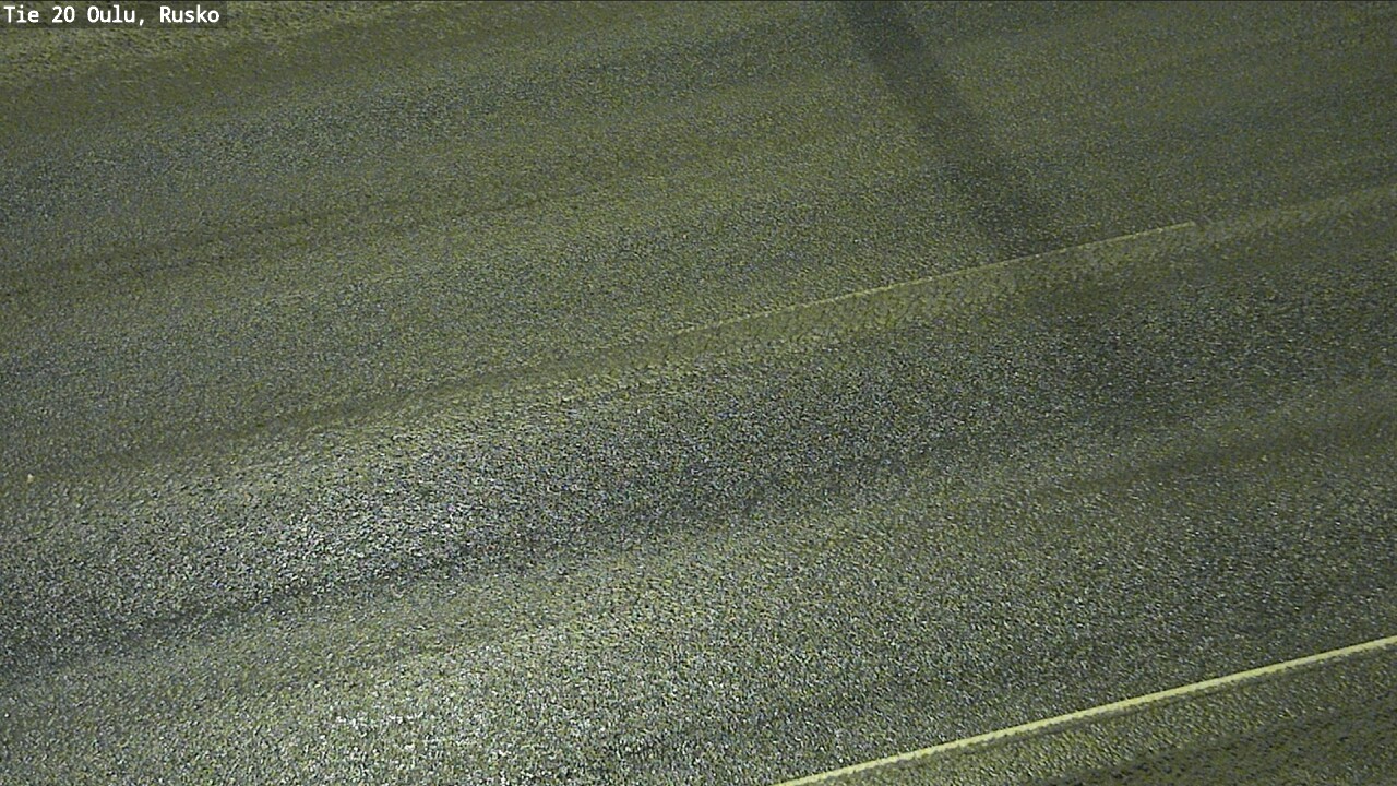 Weather Camera Image Väg 20 Uleåborg, Rusko, Oulu, Pohjois-Pohjanmaa