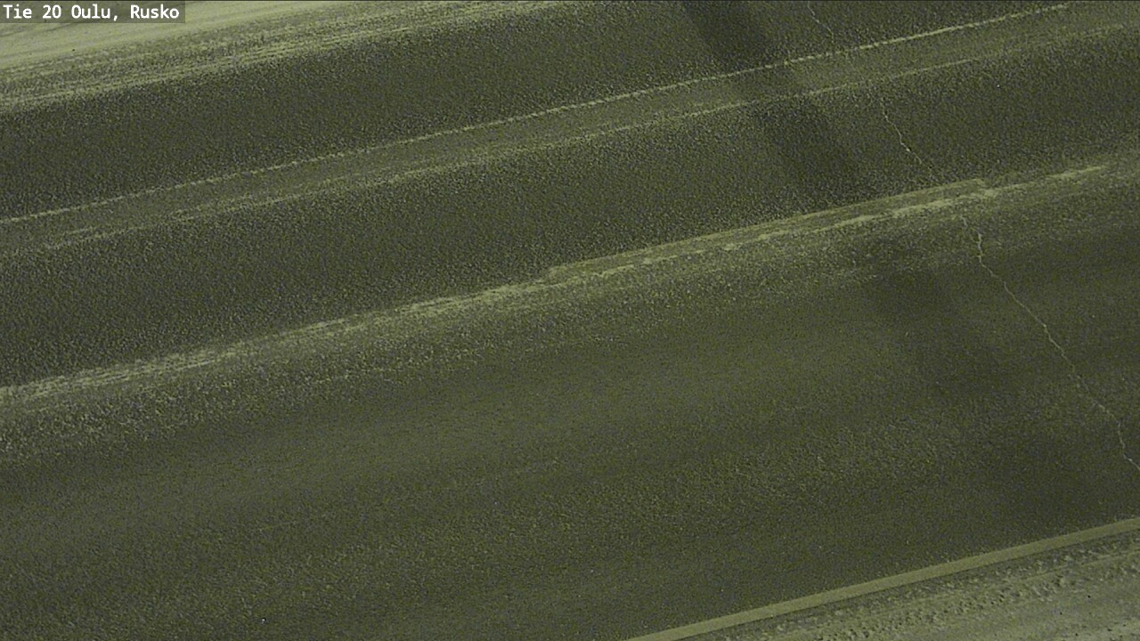 Weather Camera Image Road 20 Oulu, Rusko, Oulu, Pohjois-Pohjanmaa