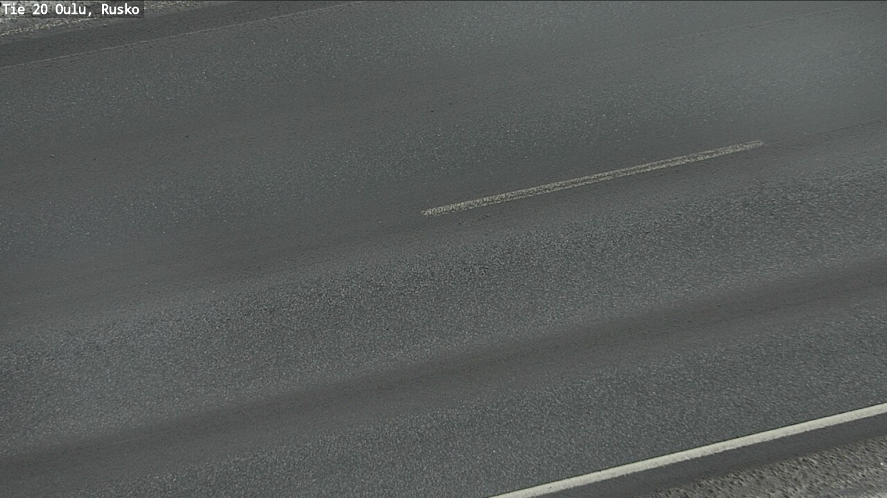 Weather Camera Image Väg 20 Uleåborg, Rusko, Oulu, Pohjois-Pohjanmaa