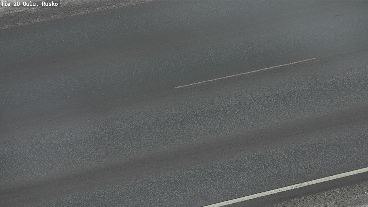 Weather Camera Image Väg 20 Uleåborg, Rusko, Oulu, Pohjois-Pohjanmaa