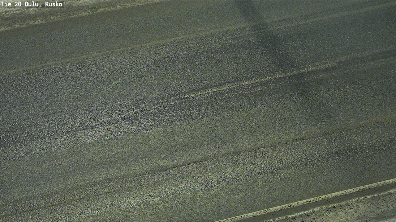 Weather Camera Image Väg 20 Uleåborg, Rusko, Oulu, Pohjois-Pohjanmaa
