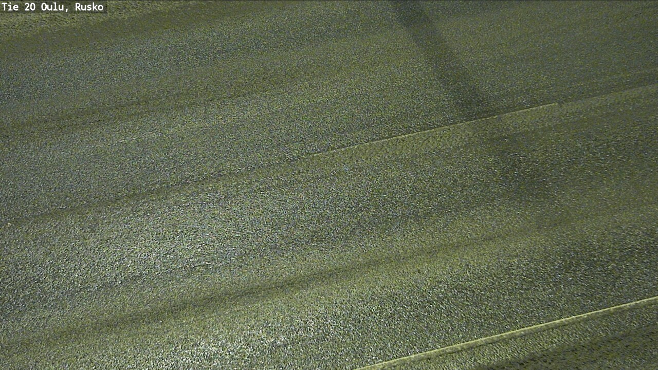 Weather Camera Image Väg 20 Uleåborg, Rusko, Oulu, Pohjois-Pohjanmaa