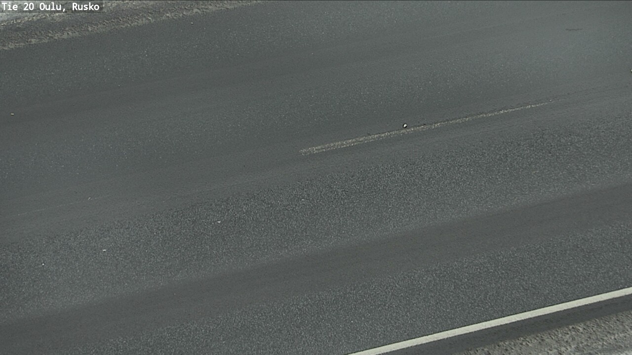 Weather Camera Image Väg 20 Uleåborg, Rusko, Oulu, Pohjois-Pohjanmaa