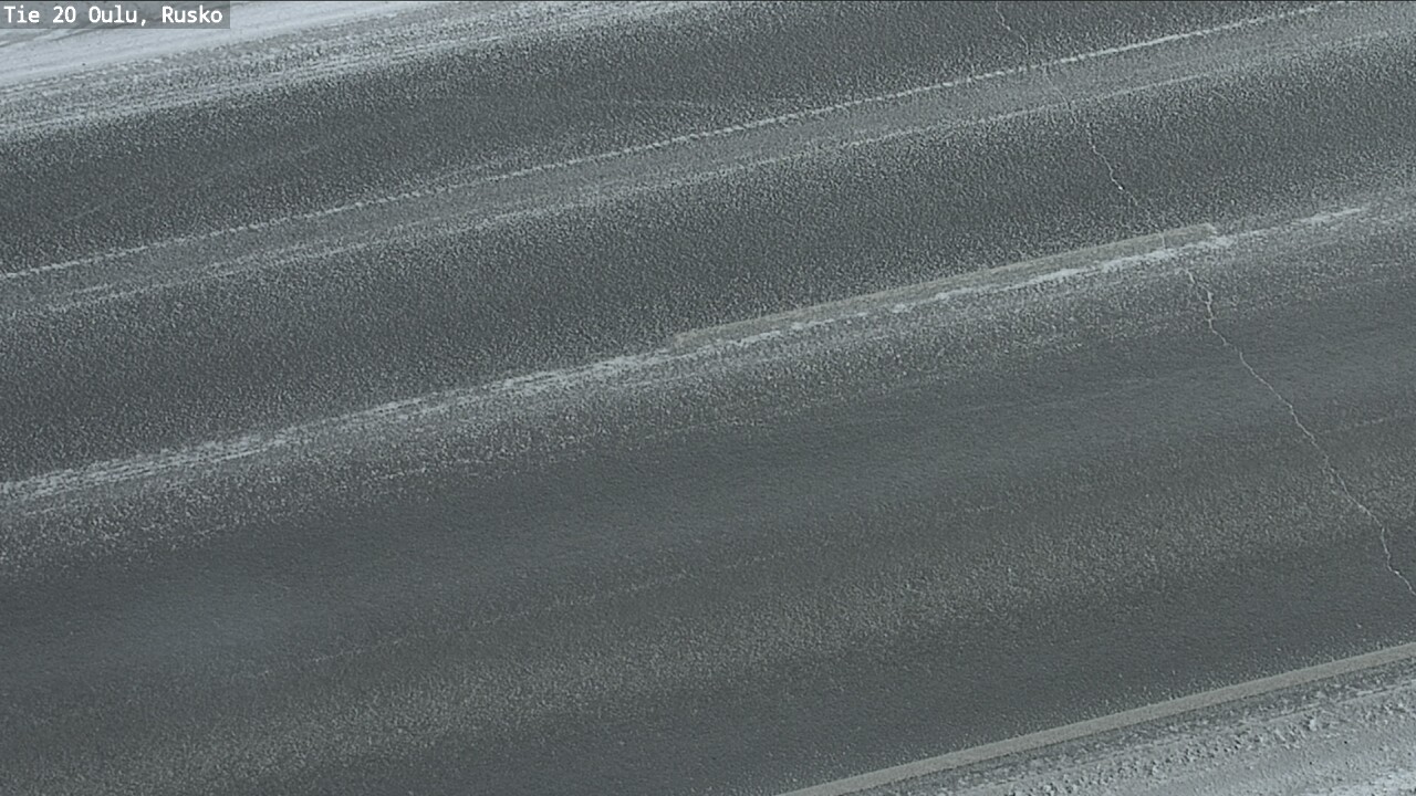 Weather Camera Image Road 20 Oulu, Rusko, Oulu, Pohjois-Pohjanmaa
