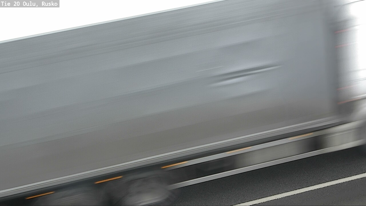 Weather Camera Image Road 20 Oulu, Rusko, Oulu, Pohjois-Pohjanmaa