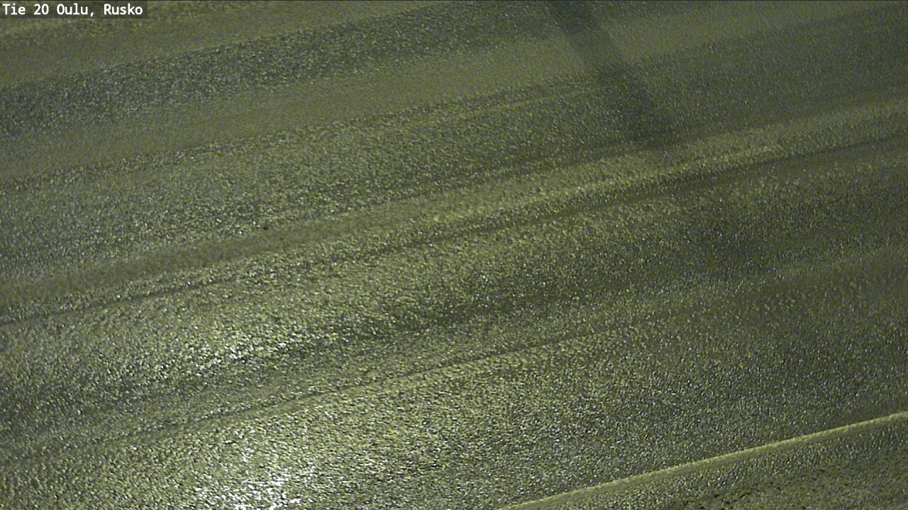 Weather Camera Image Väg 20 Uleåborg, Rusko, Oulu, Pohjois-Pohjanmaa