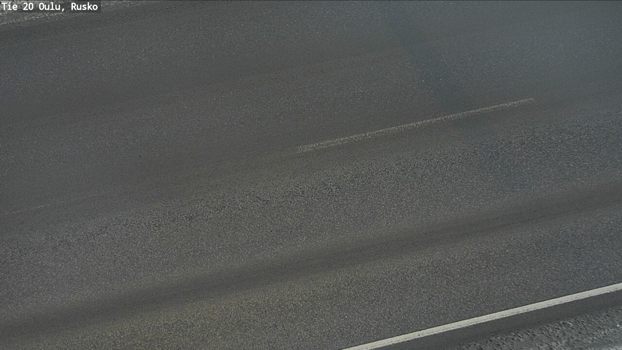 Weather Camera Image Väg 20 Uleåborg, Rusko, Oulu, Pohjois-Pohjanmaa