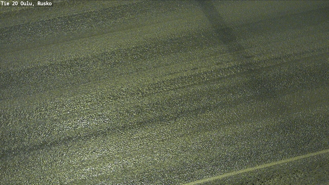 Weather Camera Image Väg 20 Uleåborg, Rusko, Oulu, Pohjois-Pohjanmaa