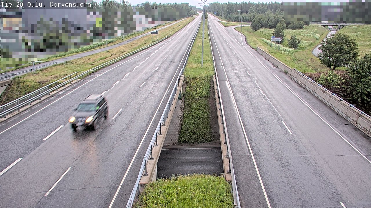 Kelikamerat Kuva Tie 20 Oulu Korvensuora, Oulu, Pohjois-Pohjanmaa