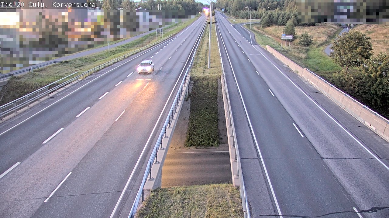 Kelikamerat Kuva Tie 20 Oulu Korvensuora, Oulu, Pohjois-Pohjanmaa