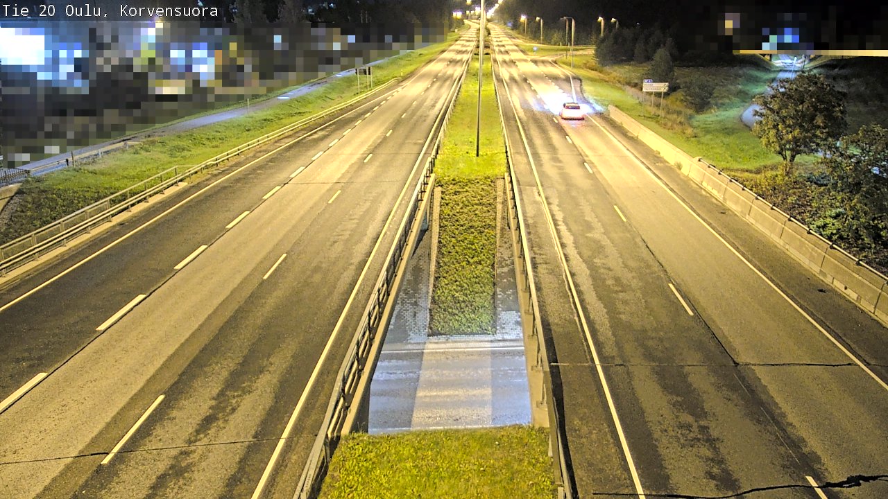 Kelikamerat Kuva Tie 20 Oulu Korvensuora, Oulu, Pohjois-Pohjanmaa