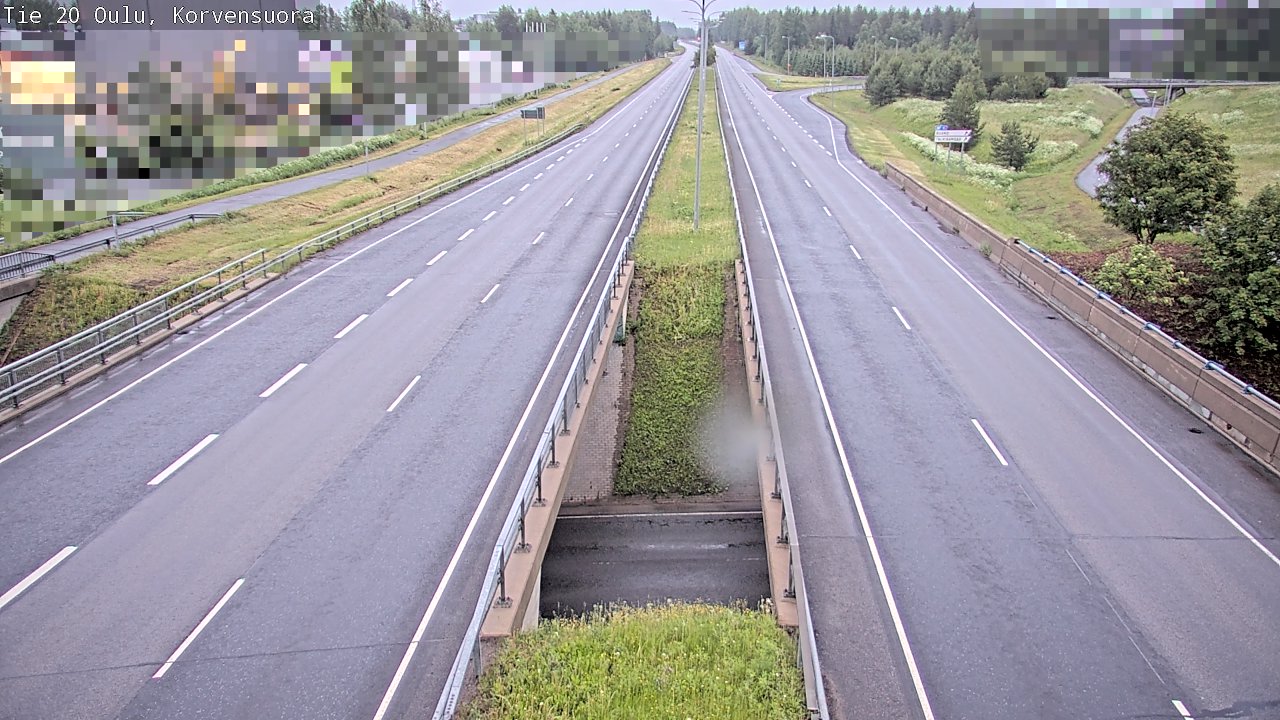 Kelikamerat Kuva Tie 20 Oulu Korvensuora, Oulu, Pohjois-Pohjanmaa