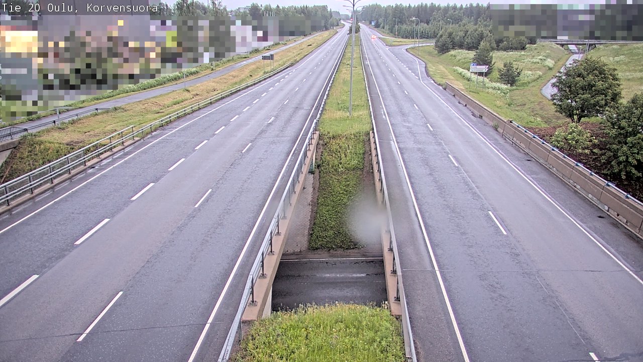 Kelikamerat Kuva Tie 20 Oulu Korvensuora, Oulu, Pohjois-Pohjanmaa