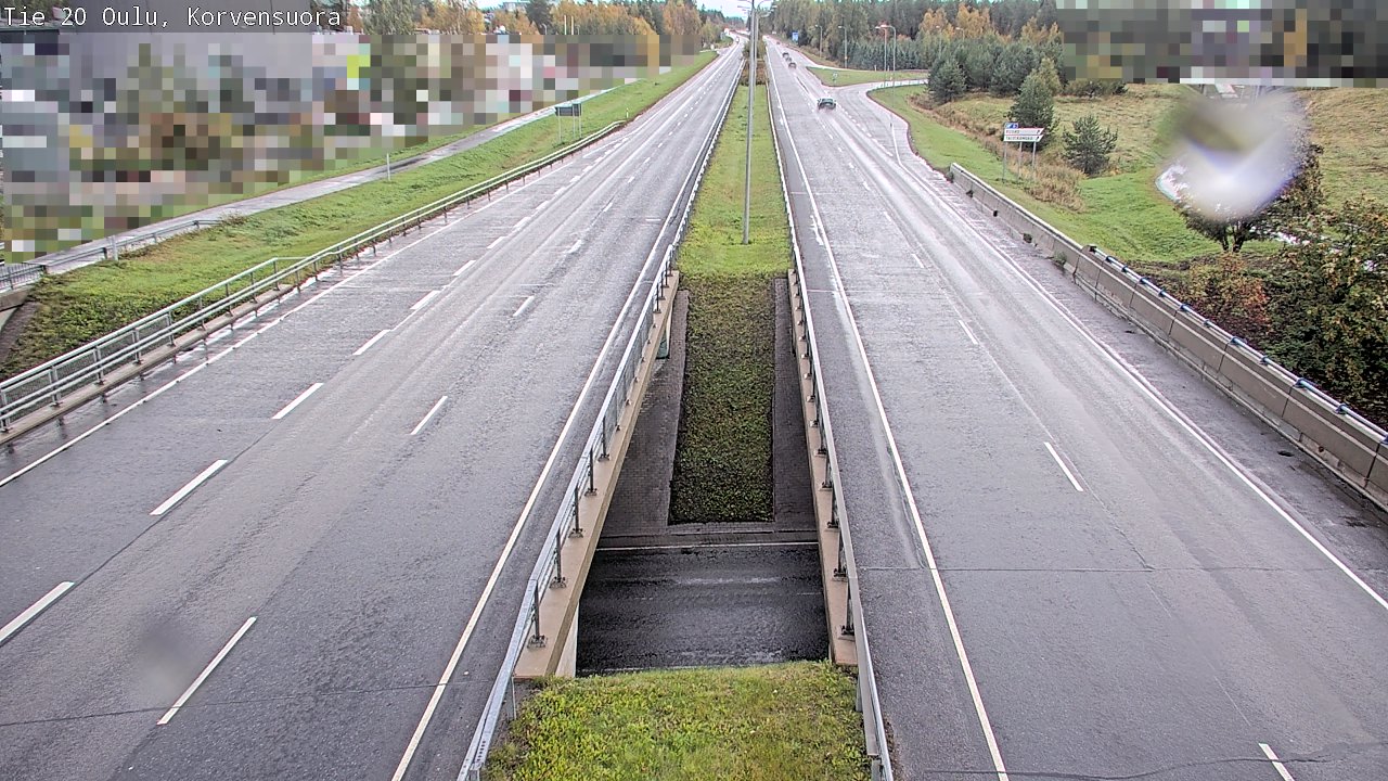 Kelikamerat Kuva Tie 20 Oulu Korvensuora, Oulu, Pohjois-Pohjanmaa