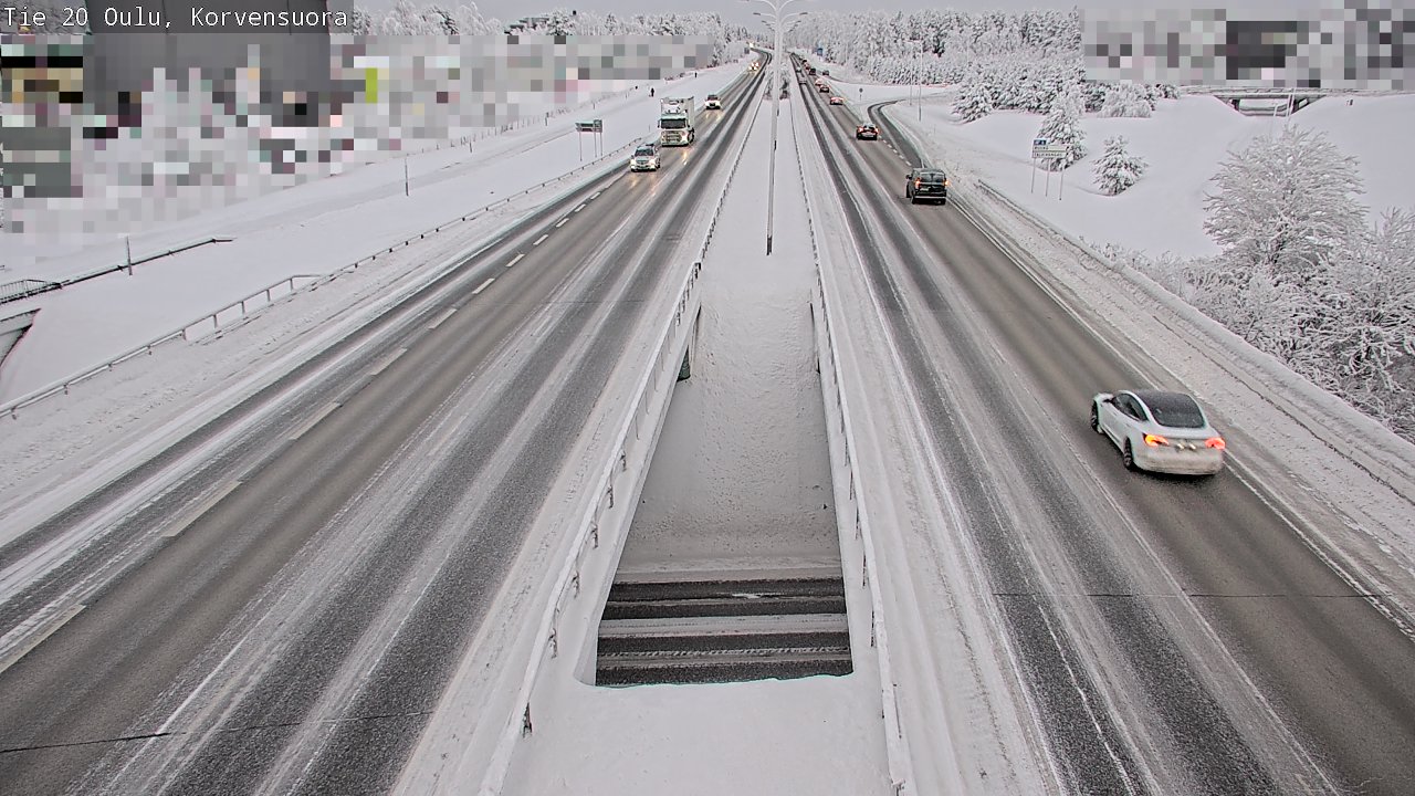 Kelikamerat Kuva Tie 20 Oulu Korvensuora, Oulu, Pohjois-Pohjanmaa