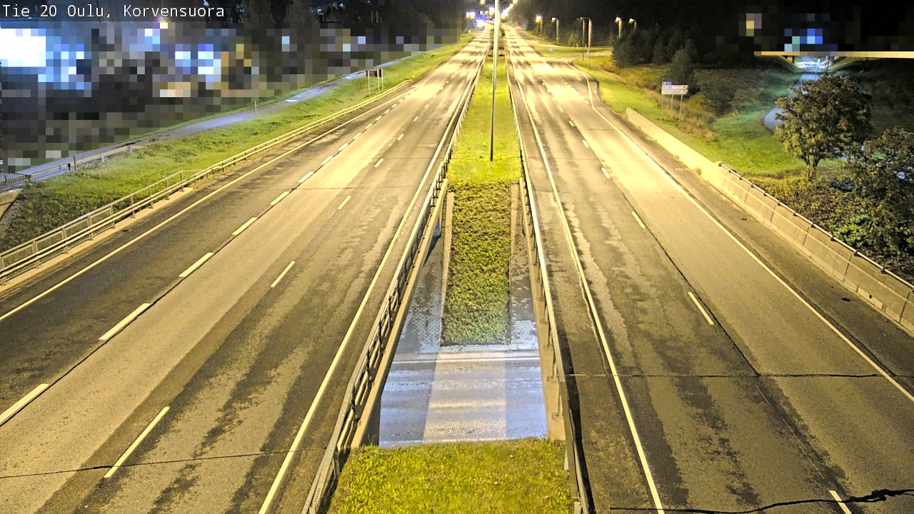 Kelikamerat Kuva Tie 20 Oulu Korvensuora, Oulu, Pohjois-Pohjanmaa