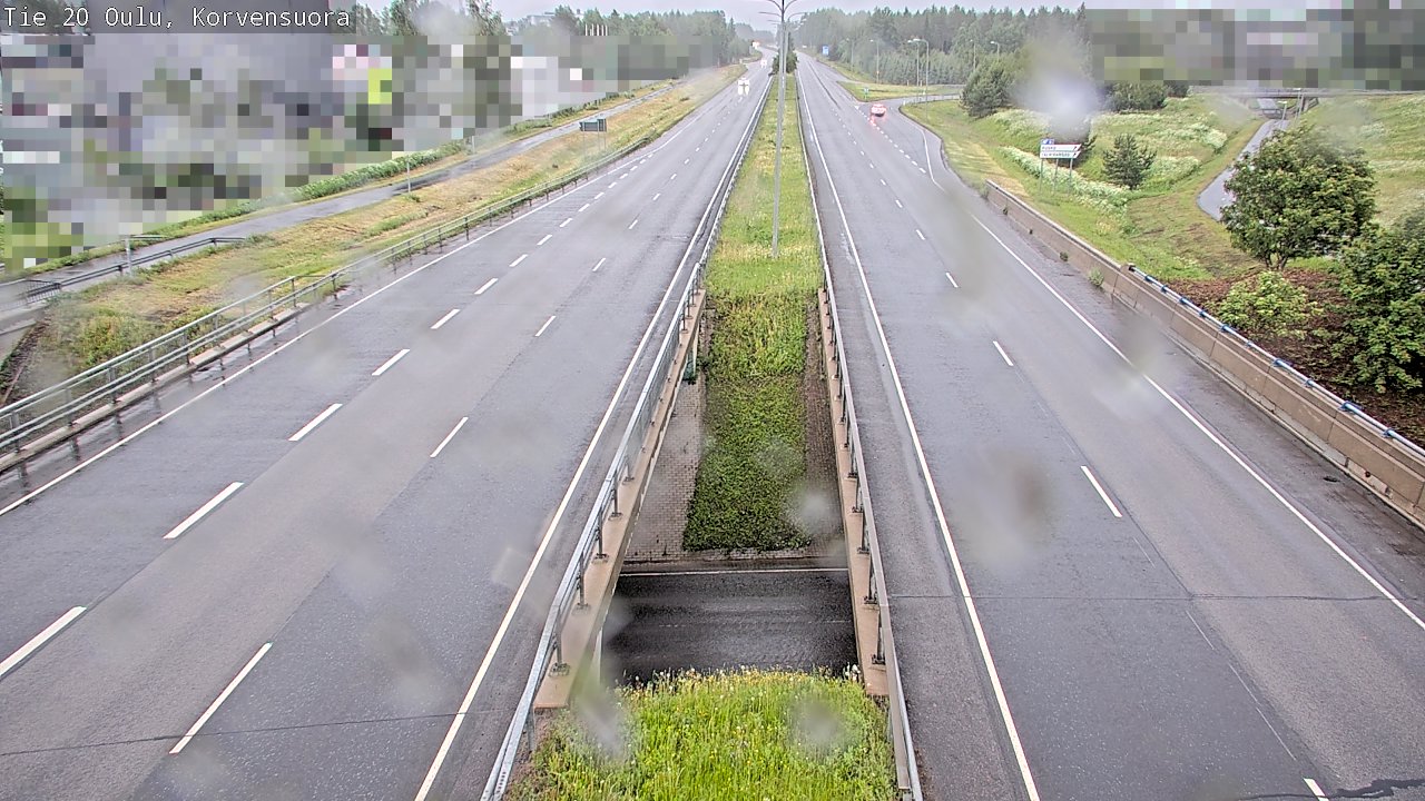 Kelikamerat Kuva Tie 20 Oulu Korvensuora, Oulu, Pohjois-Pohjanmaa