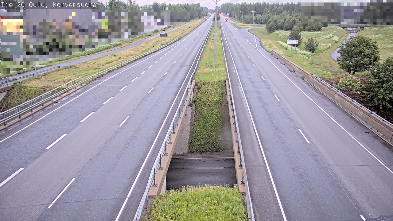 Kelikamerat Kuva Tie 20 Oulu Korvensuora, Oulu, Pohjois-Pohjanmaa