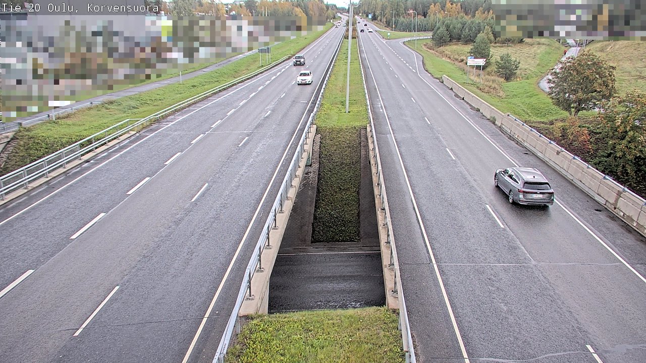 Kelikamerat Kuva Tie 20 Oulu Korvensuora, Oulu, Pohjois-Pohjanmaa