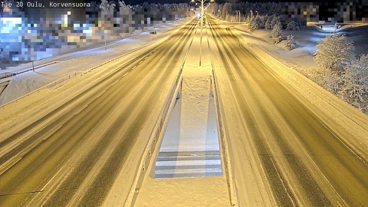 Kelikamerat Kuva Tie 20 Oulu Korvensuora, Oulu, Pohjois-Pohjanmaa
