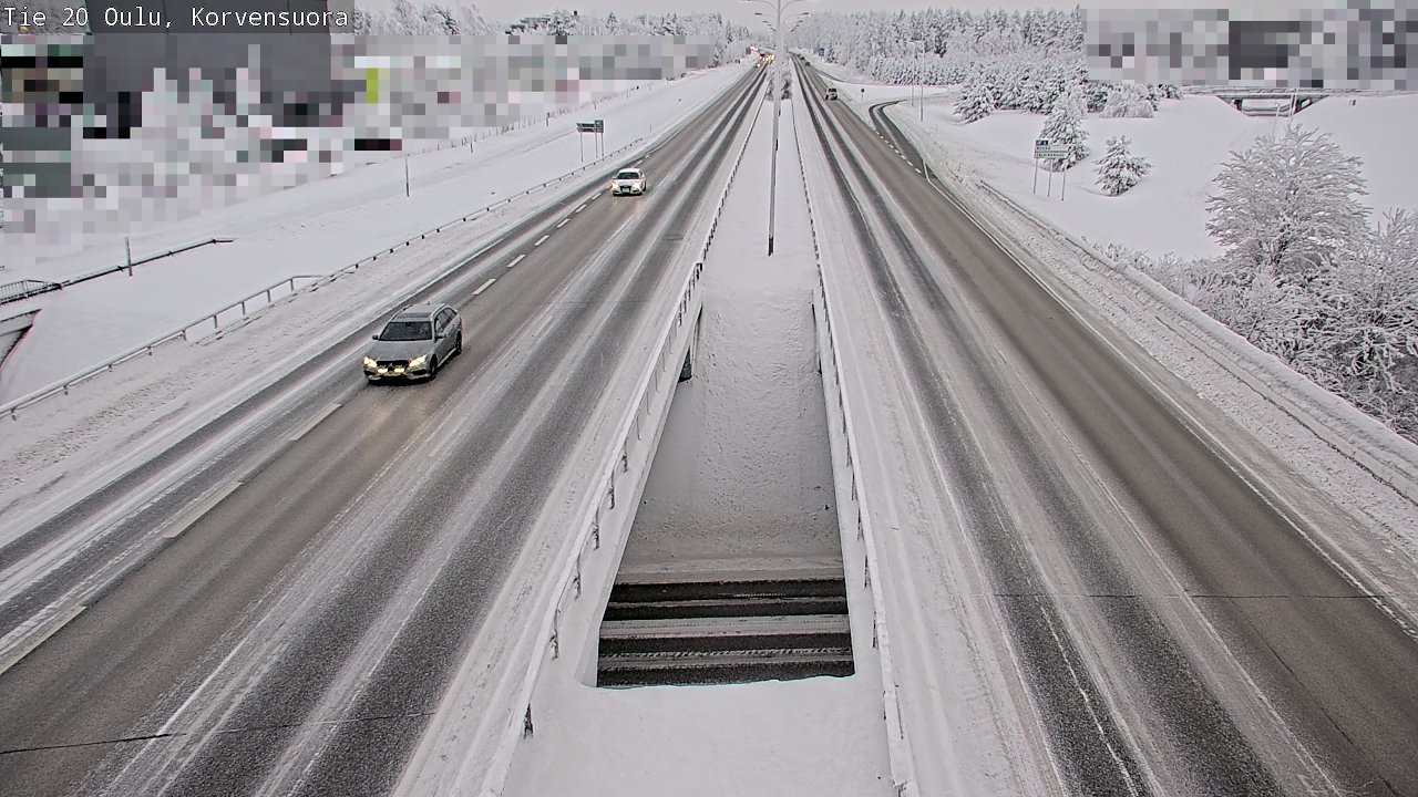 Kelikamerat Kuva Tie 20 Oulu Korvensuora, Oulu, Pohjois-Pohjanmaa