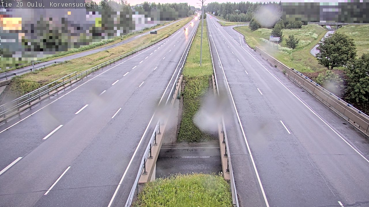 Kelikamerat Kuva Tie 20 Oulu Korvensuora, Oulu, Pohjois-Pohjanmaa