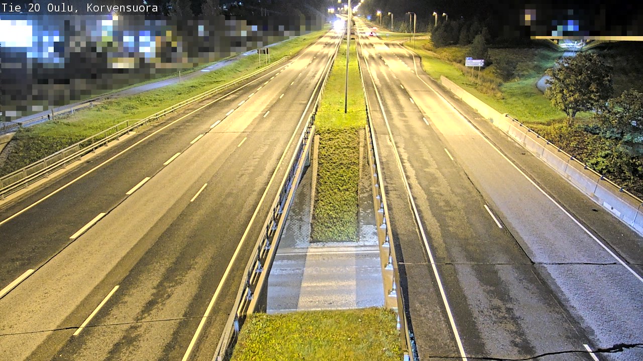 Kelikamerat Kuva Tie 20 Oulu Korvensuora, Oulu, Pohjois-Pohjanmaa