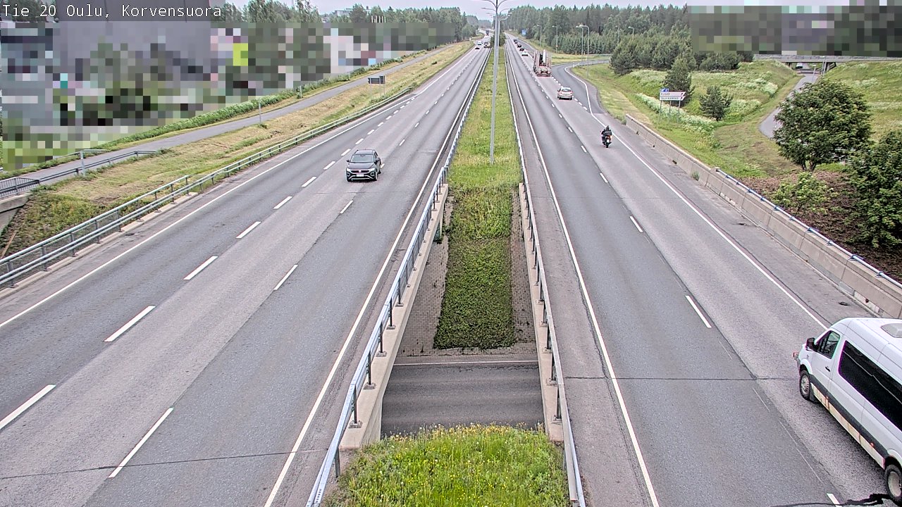 Kelikamerat Kuva Tie 20 Oulu Korvensuora, Oulu, Pohjois-Pohjanmaa
