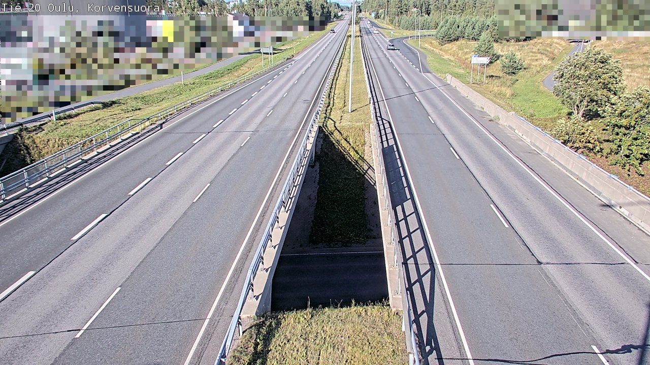 Kelikamerat Kuva Tie 20 Oulu Korvensuora, Oulu, Pohjois-Pohjanmaa