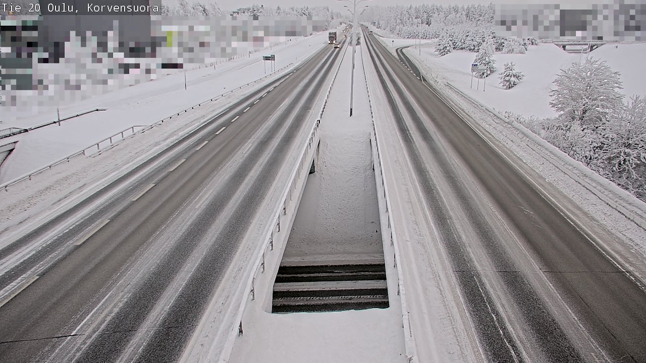 Kelikamerat Kuva Tie 20 Oulu Korvensuora, Oulu, Pohjois-Pohjanmaa