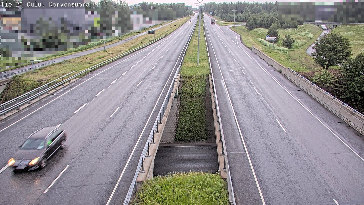 Kelikamerat Kuva Tie 20 Oulu Korvensuora, Oulu, Pohjois-Pohjanmaa