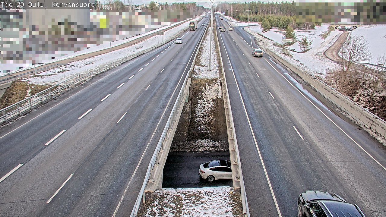 Kelikamerat Kuva Tie 20 Oulu Korvensuora, Oulu, Pohjois-Pohjanmaa
